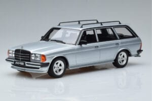 Mercedes 280 TE AMG S123 Argintiu Otto 1:18 OT246 Rășină