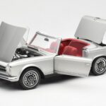 Mercedes 280 SL W113 Pagoda Argintiu Schuco 1:18 450035000 - image 2 of 8