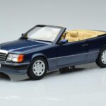Mercedes 300 CE-24 A124 Cabriolet Nautical Albastru Ediție Limitată Norev 1:18 183879 Metal