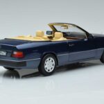 Mercedes 300 CE-24 A124 Cabriolet Nautical Albastru Ediție Limitată Norev 1:18 183879 Metal - image 3 of 7