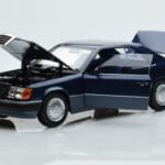 Mercedes 300 CE-24 C124 Coupe Nautical Albastru Ediție Limitată Norev 1:18 183882 Metal - image 2 of 7