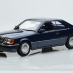 Mercedes 300 CE-24 C124 Coupe Nautical Albastru Ediție Limitată Norev 1:18 183882 Metal