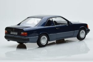 Mercedes 300 CE-24 C124 Coupe Nautical Albastru Ediție Limitată Norev 1:18 183882 Metal - imaginea 3 din 7