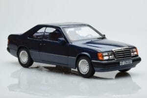 Mercedes 300 CE-24 C124 Coupe Nautical Albastru Ediție Limitată Norev 1:18 183882 Metal - imaginea 5 din 7