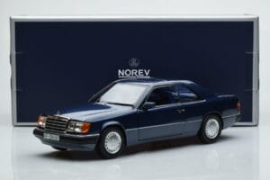 Mercedes 300 CE-24 C124 Coupe Nautical Albastru Ediție Limitată Norev 1:18 183882 Metal - imaginea 7 din 7