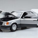 Mercedes 300 CE-24 C124 Coupe Argintiu Norev 1:18 183880 Metal - image 2 of 7