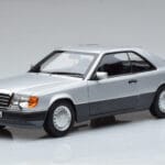 Mercedes 300 CE-24 C124 Coupe Argintiu Norev 1:18 183880 Metal