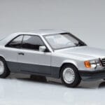 Mercedes 300 CE-24 C124 Coupe Argintiu Norev 1:18 183880 Metal - image 5 of 7