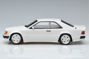 Mercedes 300 CE C124 AMG The Hammer Arctic Alb Otto 1:18 B66040639 Rășină - imaginea 3 din 6