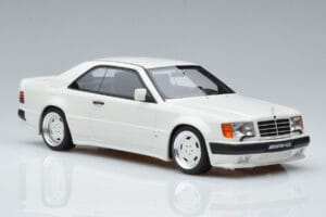 Mercedes 300 CE C124 AMG The Hammer Arctic Alb Otto 1:18 B66040639 Rășină - imaginea 4 din 6