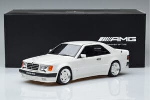 Mercedes 300 CE C124 AMG The Hammer Arctic Alb Otto 1:18 B66040639 Rășină - imaginea 6 din 6