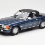 Mercedes 300 SL R107 Albastru Nautic Norev 1:18 183466