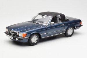 Mercedes 300 SL R107 Albastru Nautic Norev 1:18 183466