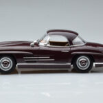Mercedes 300 SL W198 Roadster Roșu Norev 1:18 - image 4 of 8