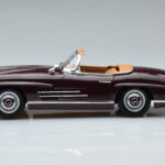 Mercedes 300 SL W198 Roadster Roșu Norev 1:18 - image 5 of 8