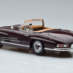 Mercedes 300 SL W198 Roadster Roșu Norev 1:18 - image 7 of 8