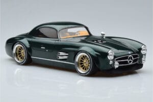 Mercedes 300 SL Speedster Hard Top By S-Klub Verde GT Spirit 1:18 GT872 Rășină - imaginea 4 din 6