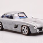 Mercedes 300 SL W198 Gullwing By S-Klub Gri GT Spirit 1:18 GT418 - image 4 of 6