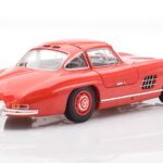 Mercedes 300 SL W198 Gullwing Roșu Minichamps 1:18 - image 3 of 8