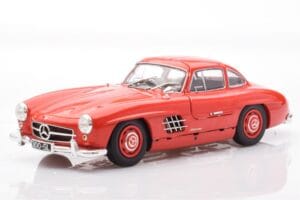 Mercedes 300 SL W198 Gullwing Roșu Minichamps 1:18