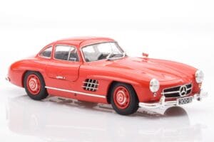 Mercedes 300 SL W198 Gullwing Roșu Minichamps 1:18 110037211 Metal - imaginea 6 din 8