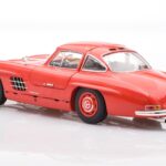 Mercedes 300 SL W198 Gullwing Roșu Minichamps 1:18 - image 7 of 8