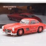 Mercedes 300 SL W198 Gullwing Roșu Minichamps 1:18 - image 8 of 8