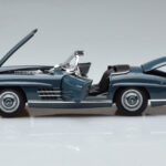 Mercedes 300 SL W198 Roadster Albastru Norev 1:18 - image 4 of 9