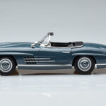 Mercedes 300 SL W198 Roadster Albastru Norev 1:18 - image 6 of 9