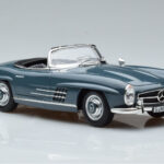 Mercedes 300 SL W198 Roadster Albastru Norev 1:18 - image 7 of 9