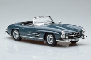 Mercedes 300 SL W198 Roadster Albastru Norev 1:18 B66040668 Metal - imaginea 7 din 9