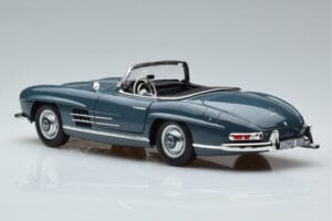 Mercedes 300 SL W198 Roadster Albastru Norev 1:18 B66040668 Metal - imaginea 8 din 9