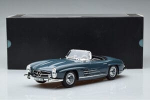 Mercedes 300 SL W198 Roadster Albastru Norev 1:18 B66040668 Metal - imaginea 9 din 9