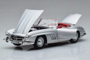 Mercedes 300 SL W198 Roadster Norev 1:18 183890 Metal - imaginea 2 din 10