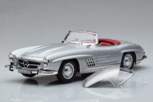 Mercedes 300 SL W198 Roadster Norev 1:18 183890 Metal - imaginea 3 din 10