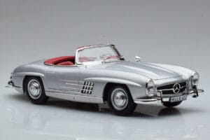 Mercedes 300 SL W198 Roadster Norev 1:18 183890 Metal - imaginea 8 din 10