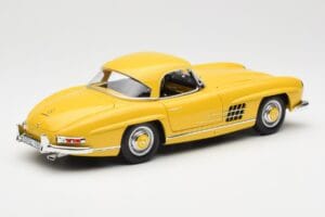 Mercedes 300 SL W198 Roadster Galben Norev 1:18 B66040669 Metal - imaginea 3 din 8