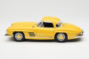 Mercedes 300 SL W198 Roadster Galben Norev 1:18 B66040669 Metal - imaginea 4 din 8