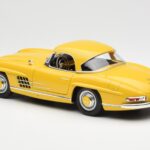 Mercedes 300 SL W198 Roadster Galben Norev 1:18 B66040669 - image 7 of 8
