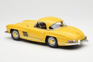 Mercedes 300 SL W198 Roadster Galben Norev 1:18 B66040669 Metal - imaginea 7 din 8