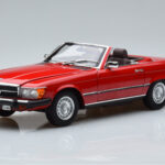 Mercedes 450 SL R107 Versiunea US Roșu Norev 1:18