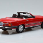Mercedes 450 SL R107 Versiunea US Roșu Norev 1:18 - image 3 of 8