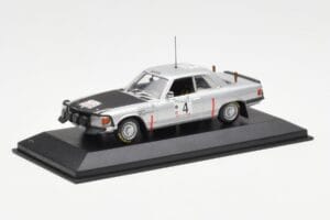 Mercedes 450 SLC 5.0 #4 B. Waldegaard / H. Thorszelius Rally du Bandama 1979 Minichamps 1:43 430793994 Metal - imaginea 2 din 4