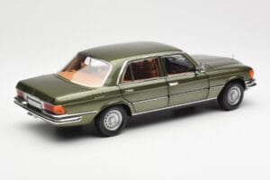 Mercedes 450SEL 6.9 W116 Verde Metalizat Norev 1:18 183455 Metal - imaginea 3 din 8