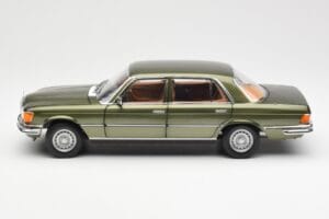 Mercedes 450SEL 6.9 W116 Verde Metalizat Norev 1:18 183455 Metal - imaginea 4 din 8
