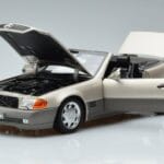 Mercedes 500 SL R129 Smoke Argintiu Norev 1:18 183719 Metal - image 2 of 7