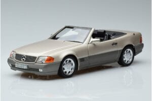 Mercedes 500 SL R129 Smoke Argintiu Norev 1:18 183719 Metal