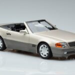 Mercedes 500 SL R129 Smoke Argintiu Norev 1:18 183719 Metal - image 5 of 7