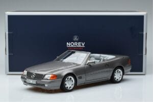 Mercedes 500 SL R129 Gri Metalizat Norev 1:18 183715 Metal - imaginea 7 din 7
