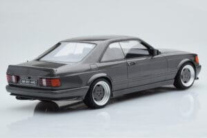 Mercedes 560 SEC C126 AMG Wide Body Gri Otto 1:18 OT823 Rășină - imaginea 2 din 6